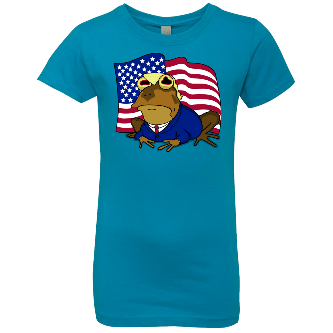 T-Shirts Turquoise / YXS hypnotrump Girls Premium T-Shirt