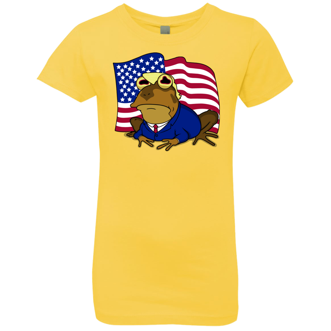 T-Shirts Vibrant Yellow / YXS hypnotrump Girls Premium T-Shirt