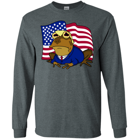 T-Shirts Dark Heather / S hypnotrump Men's Long Sleeve T-Shirt