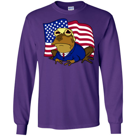 T-Shirts Purple / S hypnotrump Men's Long Sleeve T-Shirt