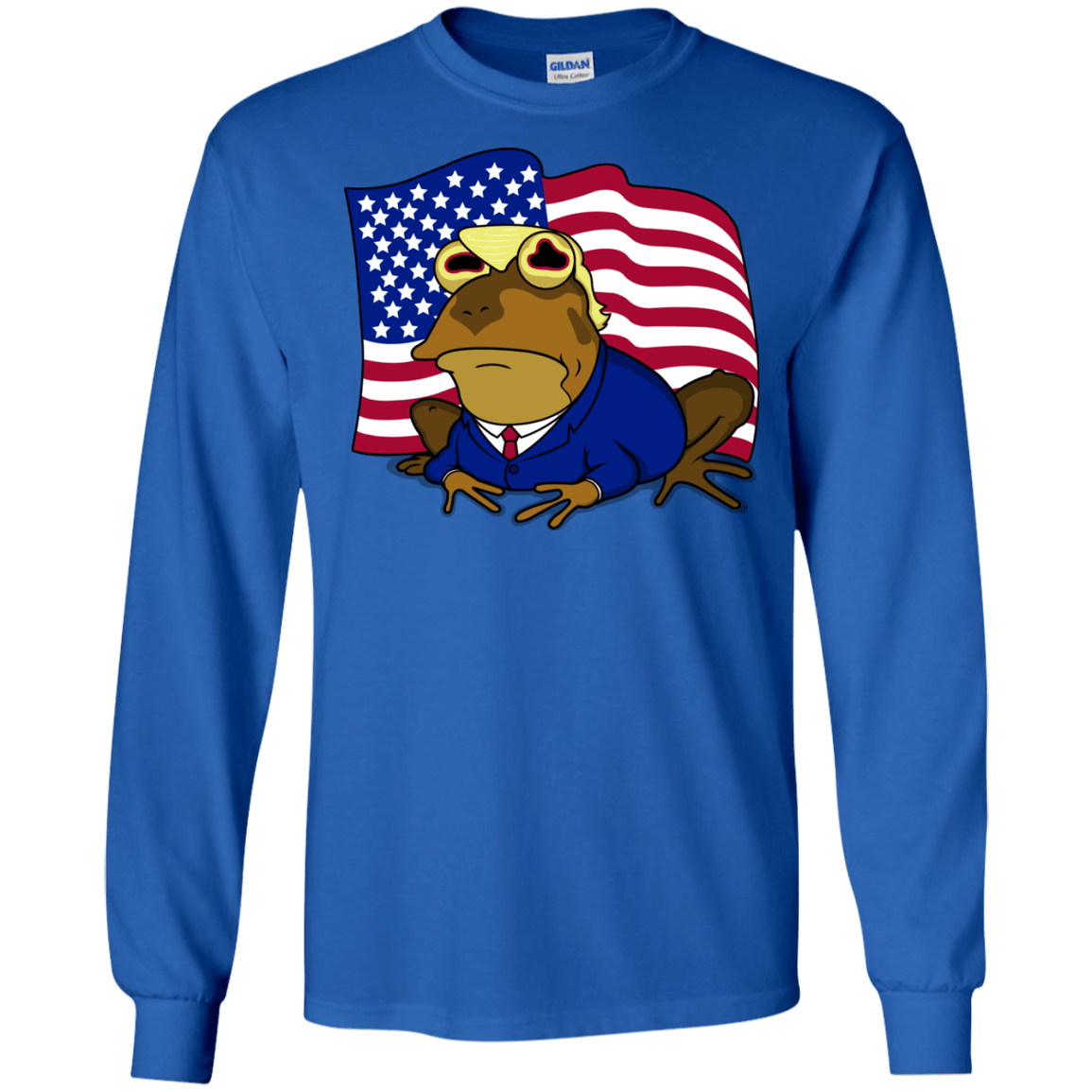 T-Shirts Royal / S hypnotrump Men's Long Sleeve T-Shirt