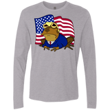 T-Shirts Heather Grey / S hypnotrump Men's Premium Long Sleeve