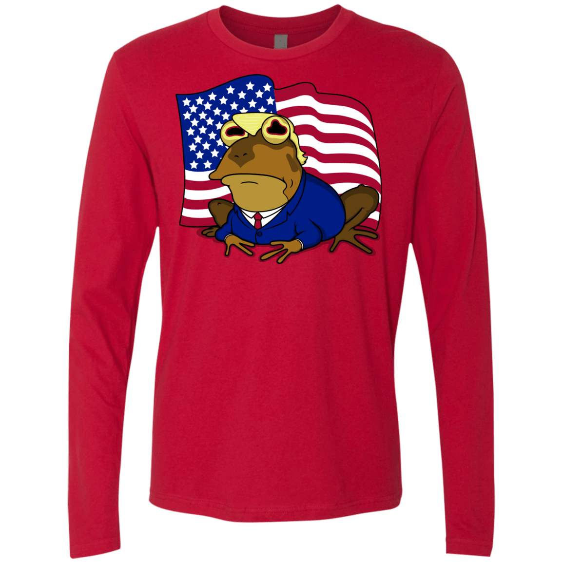 T-Shirts Red / S hypnotrump Men's Premium Long Sleeve