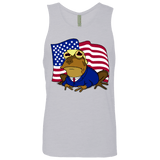 T-Shirts Heather Grey / S hypnotrump Men's Premium Tank Top