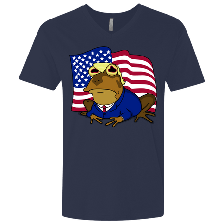 T-Shirts Midnight Navy / X-Small hypnotrump Men's Premium V-Neck