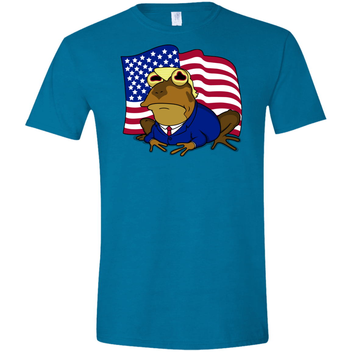 T-Shirts Antique Sapphire / S hypnotrump Men's Semi-Fitted Softstyle