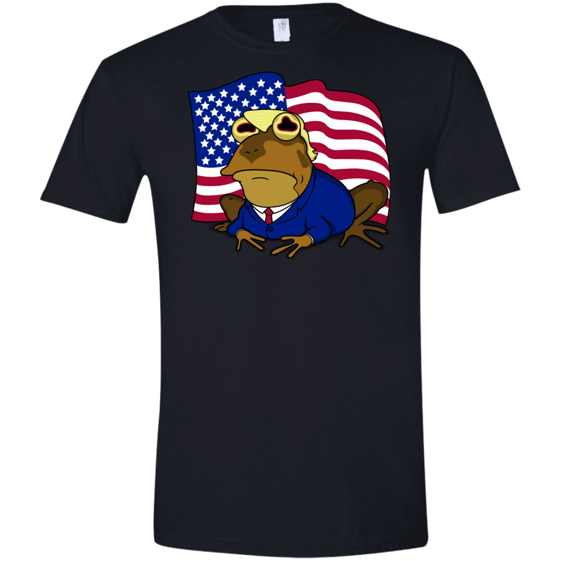 T-Shirts Black / X-Small hypnotrump Men's Semi-Fitted Softstyle