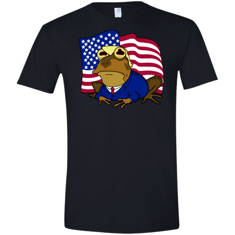 T-Shirts Black / X-Small hypnotrump Men's Semi-Fitted Softstyle