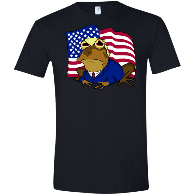 T-Shirts Black / X-Small hypnotrump Men's Semi-Fitted Softstyle