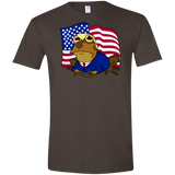 T-Shirts Dark Chocolate / S hypnotrump Men's Semi-Fitted Softstyle