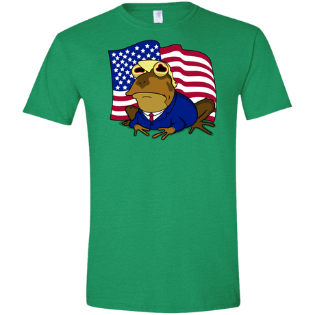 T-Shirts Heather Irish Green / S hypnotrump Men's Semi-Fitted Softstyle