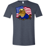 T-Shirts Heather Navy / S hypnotrump Men's Semi-Fitted Softstyle