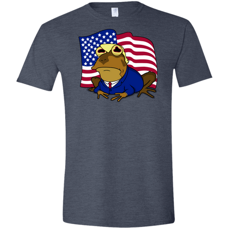 T-Shirts Heather Navy / S hypnotrump Men's Semi-Fitted Softstyle