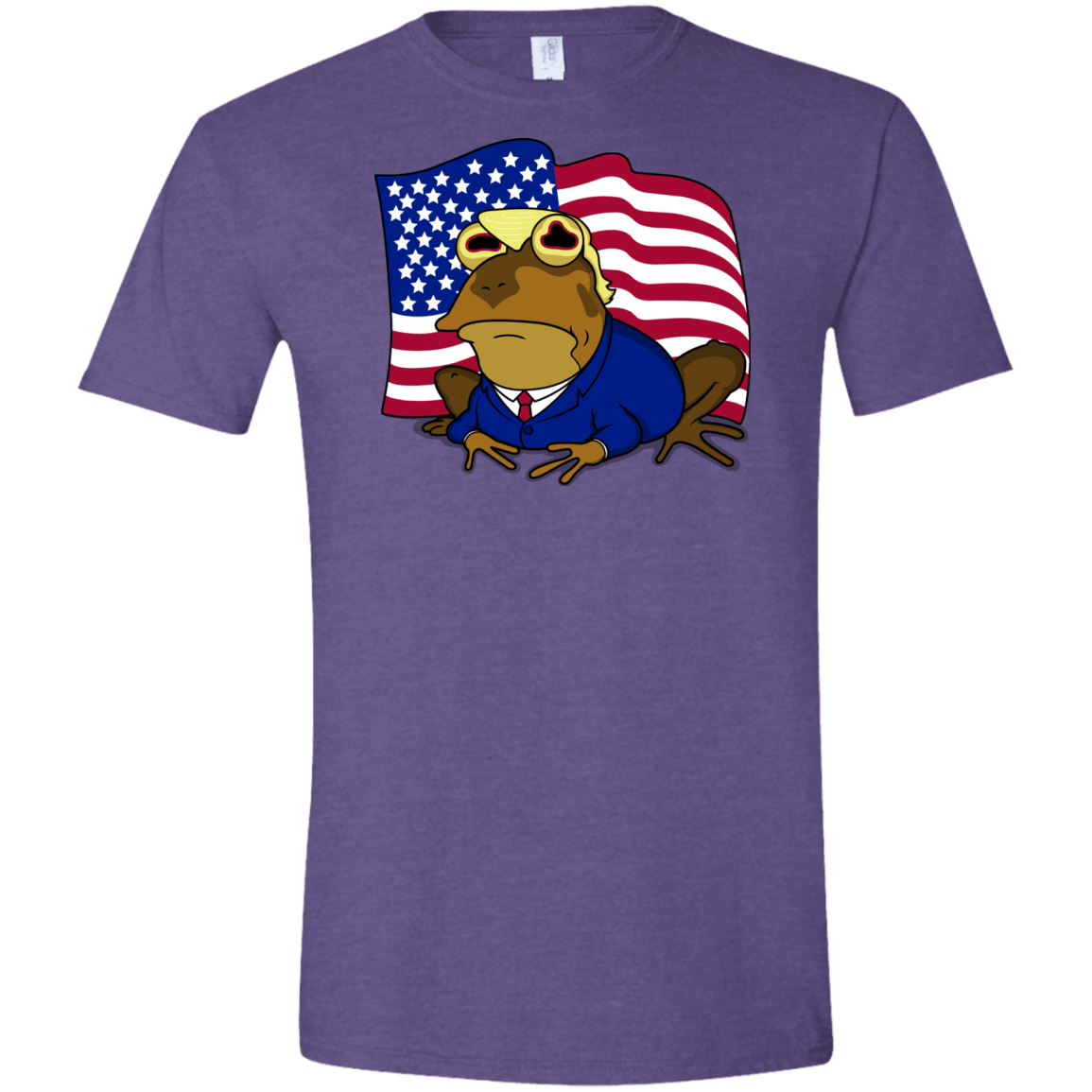 T-Shirts Heather Purple / S hypnotrump Men's Semi-Fitted Softstyle