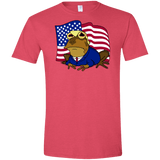 T-Shirts Heather Red / S hypnotrump Men's Semi-Fitted Softstyle