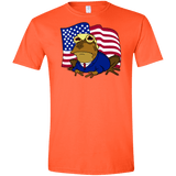 T-Shirts Orange / S hypnotrump Men's Semi-Fitted Softstyle