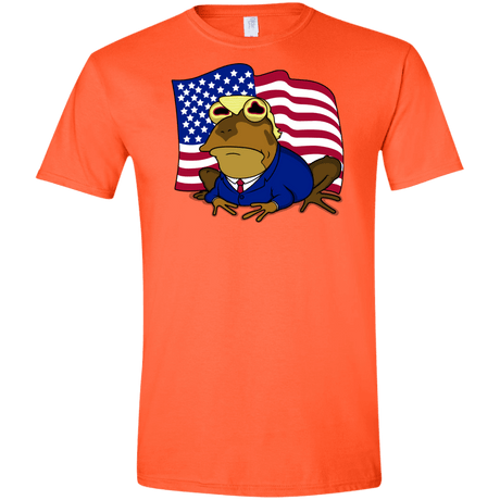 T-Shirts Orange / S hypnotrump Men's Semi-Fitted Softstyle