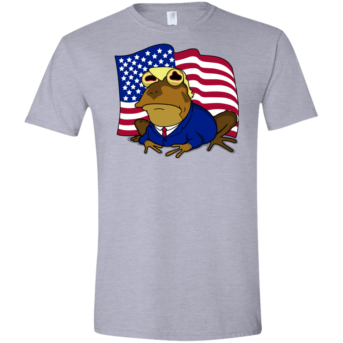 T-Shirts Sport Grey / X-Small hypnotrump Men's Semi-Fitted Softstyle