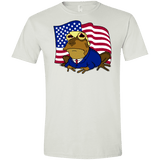 T-Shirts White / X-Small hypnotrump Men's Semi-Fitted Softstyle