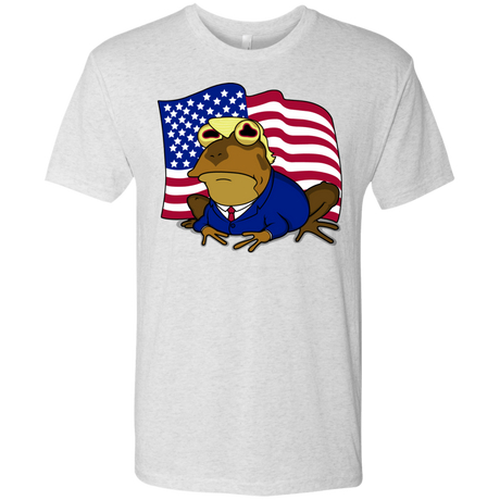 T-Shirts Heather White / S hypnotrump Men's Triblend T-Shirt