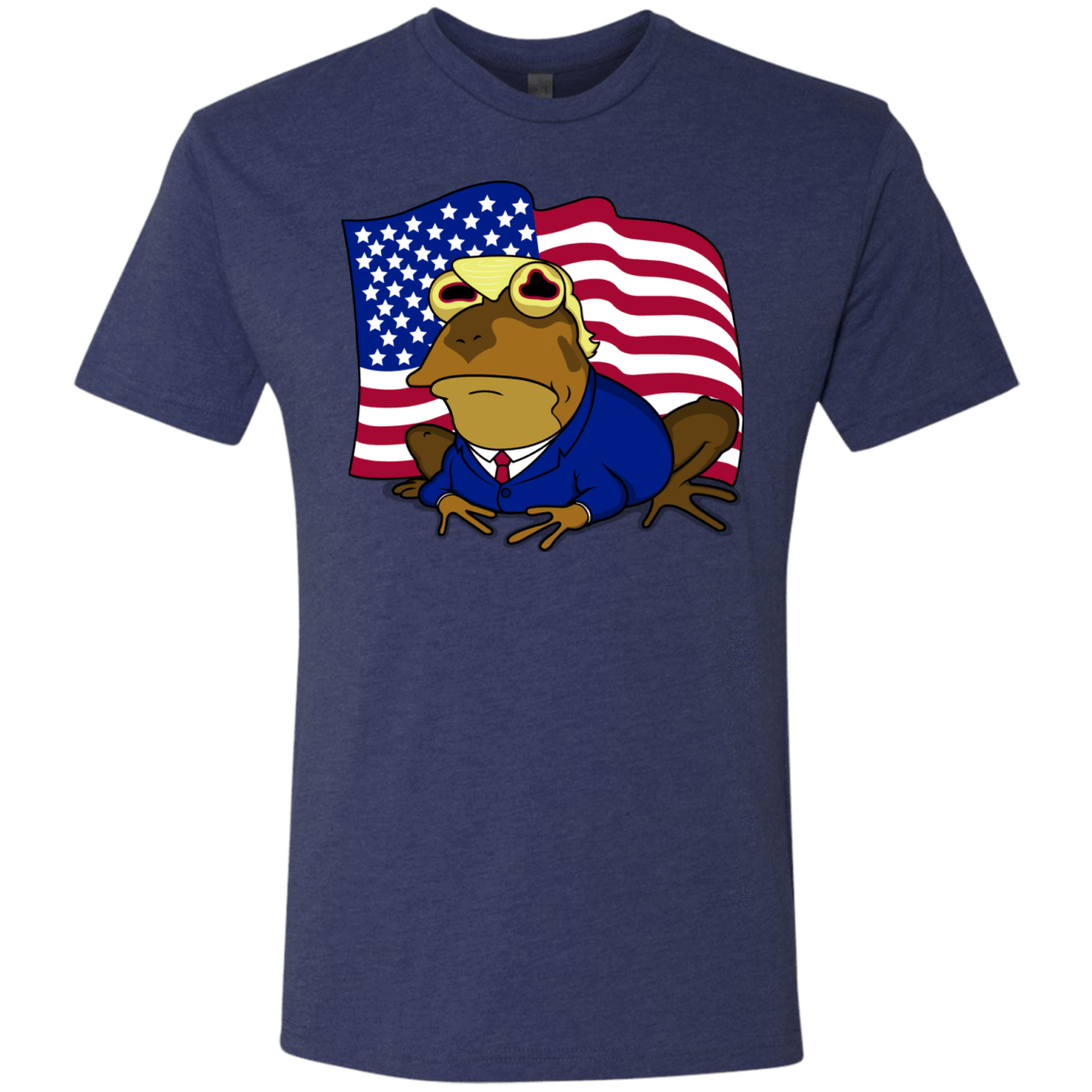 T-Shirts Vintage Navy / S hypnotrump Men's Triblend T-Shirt