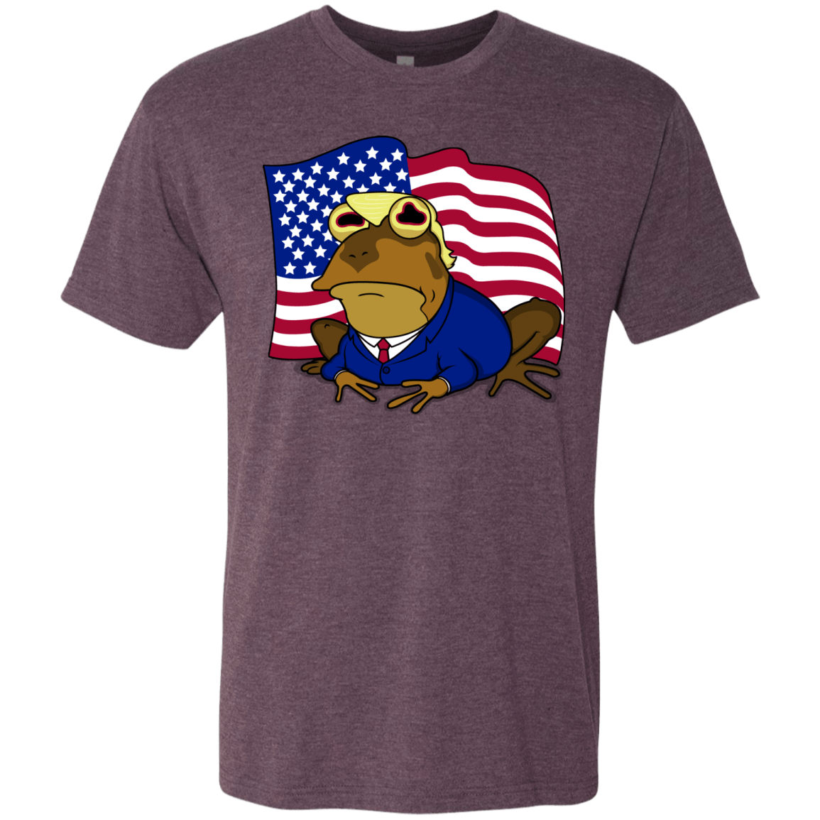 T-Shirts Vintage Purple / S hypnotrump Men's Triblend T-Shirt