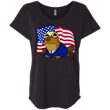 T-Shirts Vintage Black / X-Small hypnotrump Triblend Dolman Sleeve