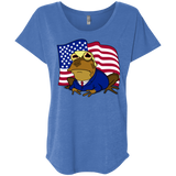 T-Shirts Vintage Royal / X-Small hypnotrump Triblend Dolman Sleeve