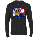 T-Shirts Vintage Black / X-Small hypnotrump Triblend Long Sleeve Hoodie Tee