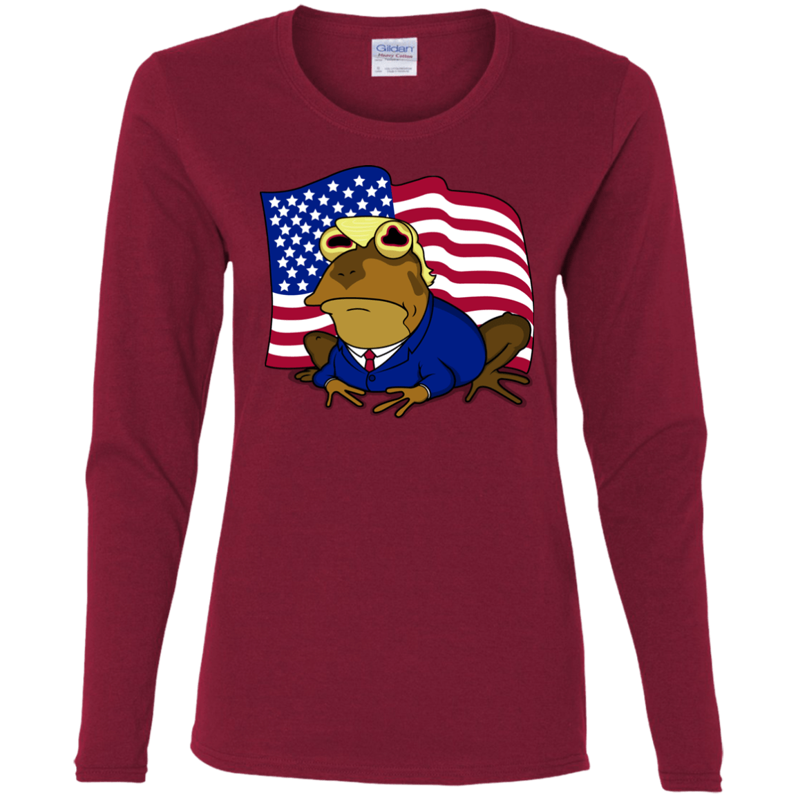 T-Shirts Cardinal / S hypnotrump Women's Long Sleeve T-Shirt