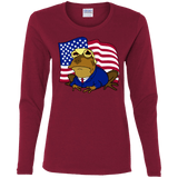 T-Shirts Cardinal / S hypnotrump Women's Long Sleeve T-Shirt