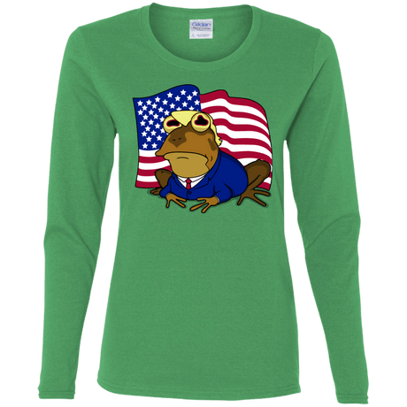 T-Shirts Irish Green / S hypnotrump Women's Long Sleeve T-Shirt