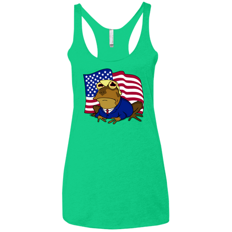 T-Shirts Envy / X-Small hypnotrump Women's Triblend Racerback Tank