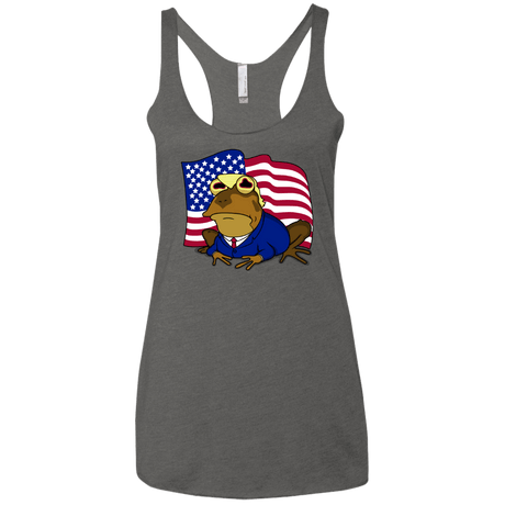 T-Shirts Premium Heather / X-Small hypnotrump Women's Triblend Racerback Tank