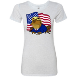 T-Shirts Heather White / S hypnotrump Women's Triblend T-Shirt
