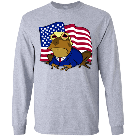 T-Shirts Sport Grey / YS hypnotrump Youth Long Sleeve T-Shirt