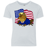 T-Shirts Heather White / YXS hypnotrump Youth Triblend T-Shirt