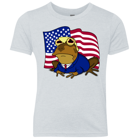 T-Shirts Heather White / YXS hypnotrump Youth Triblend T-Shirt