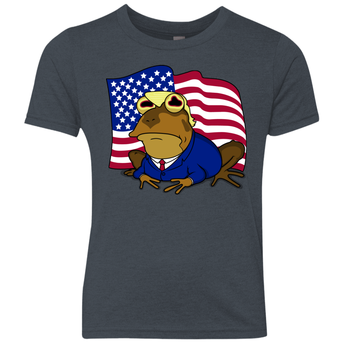 T-Shirts Vintage Navy / YXS hypnotrump Youth Triblend T-Shirt