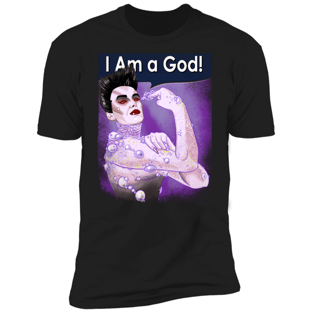 T-Shirts Black / X-Small I am a God Men's Premium T-Shirt