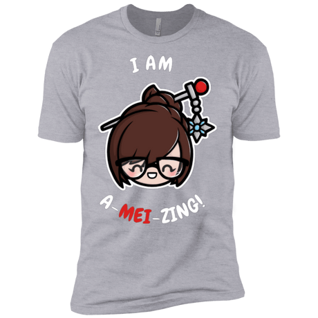 T-Shirts Heather Grey / YXS I Am A Mei Zing Boys Premium T-Shirt