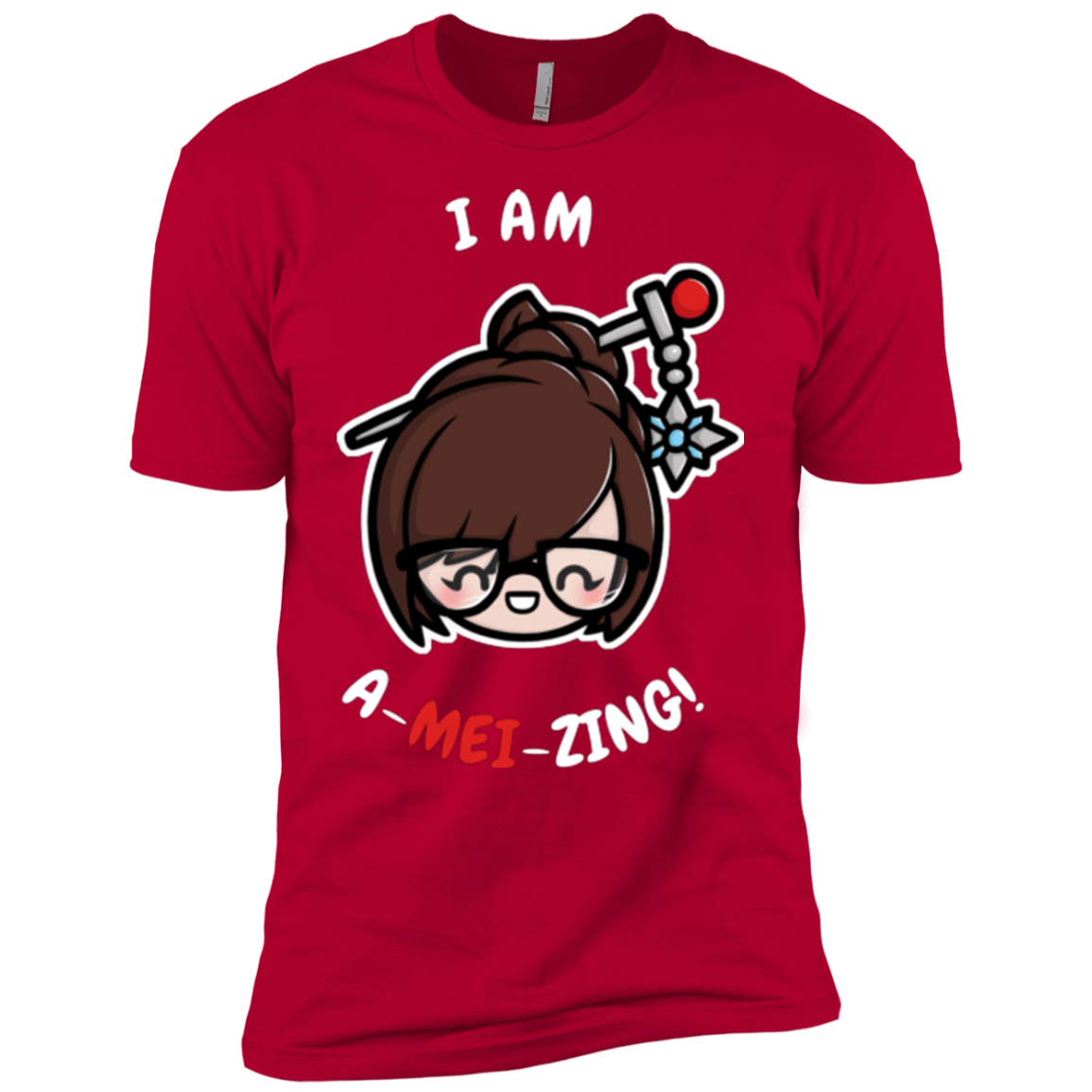 T-Shirts Red / YXS I Am A Mei Zing Boys Premium T-Shirt