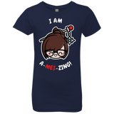 T-Shirts Midnight Navy / YXS I Am A Mei Zing Girls Premium T-Shirt