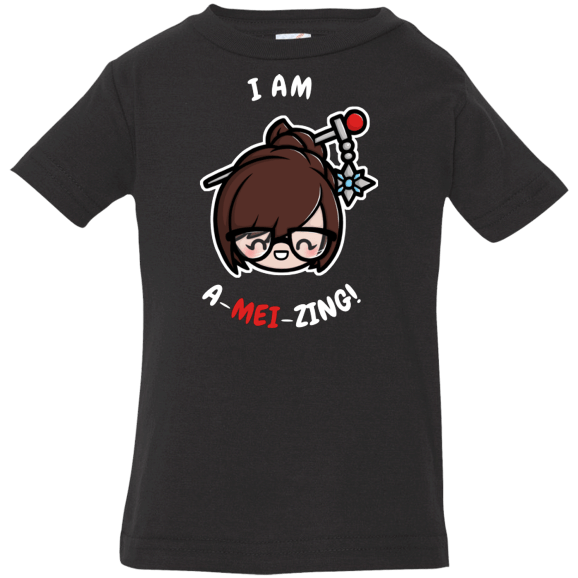 T-Shirts Black / 6 Months I Am A Mei Zing Infant Premium T-Shirt