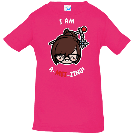 T-Shirts Hot Pink / 6 Months I Am A Mei Zing Infant Premium T-Shirt