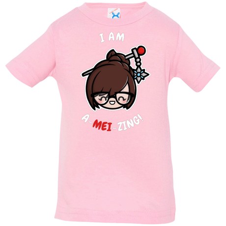 T-Shirts Pink / 6 Months I Am A Mei Zing Infant Premium T-Shirt