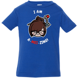 T-Shirts Royal / 6 Months I Am A Mei Zing Infant Premium T-Shirt