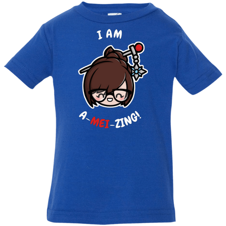 T-Shirts Royal / 6 Months I Am A Mei Zing Infant Premium T-Shirt