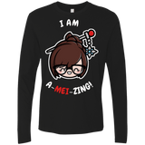 T-Shirts Black / Small I Am A Mei Zing Men's Premium Long Sleeve