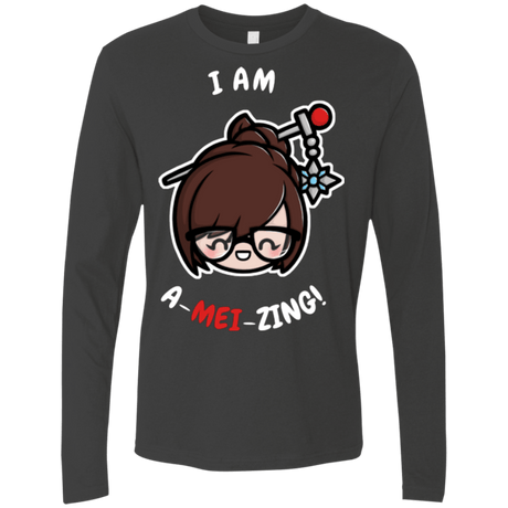 T-Shirts Heavy Metal / Small I Am A Mei Zing Men's Premium Long Sleeve